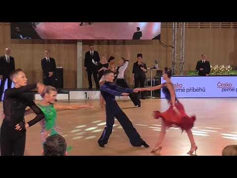 071 Jakub Brück - Anna Riebauerová /MČR T10 2018/ Kojetín/ Mládež/ Finále/ Paso doble
