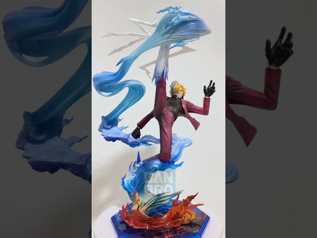 Vídeo relacionado con Megahouse One Piece Portrait of Pirates KxMAXIMUM Sanji: Estatua Coleccionable Premium. Figura Detallada del Cocinero Vinsmoke en Pose de acción, un artículo de colección de Alta fidelidad.