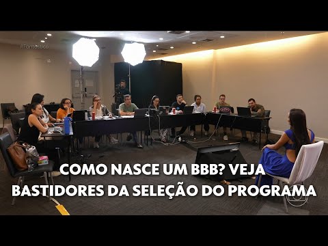 Fantástico mostra com exclusividade como nasce um BBB; veja bastidores da seleção do reality