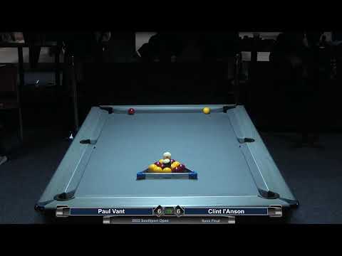 2022 Southport Open - Semi Final - Paul Vant v Clint I'Anson