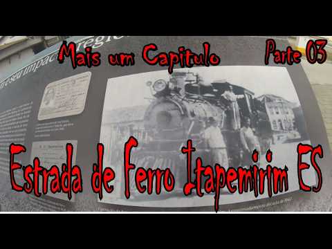 EFI Estrada de Ferro Itapemirim ES, fantasma da ferrovia, sem Trem, sem Trilhos e Estações órfãos...