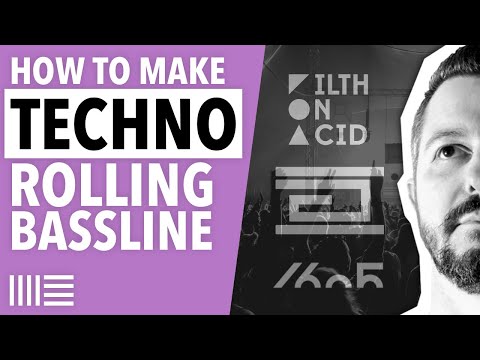 HOW TO MAKE TECHNO ROLLING BASSLINE | ABLETON LIVE