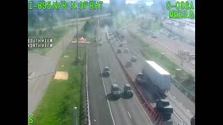 I-895 N Of Harbor Tunnel Traffic Camera 8/19/2027 5:24 PM - 8/20/2026 1:16 AM (Sunny - Midnight)