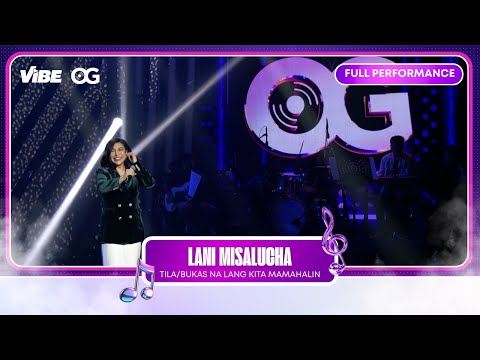 Lani Misalucha - Tila/Bukas Nalang Kita Mamahalin | VIBE PH | OG