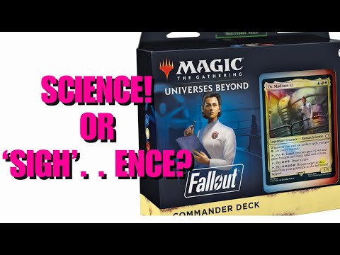 Review and upgrades for Science! / Fallout Commander Precon deck / Magic: The Gathering