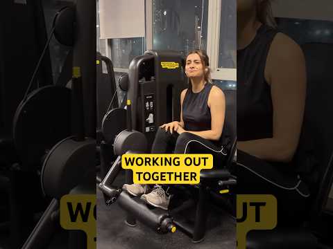 Working out with your partner #funny #comedy #couple #explore #shorts
