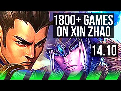 XIN ZHAO vs SEJUANI (JGL) | 1800+ games, 9/3/10, Godlike | EUW Master | 14.10