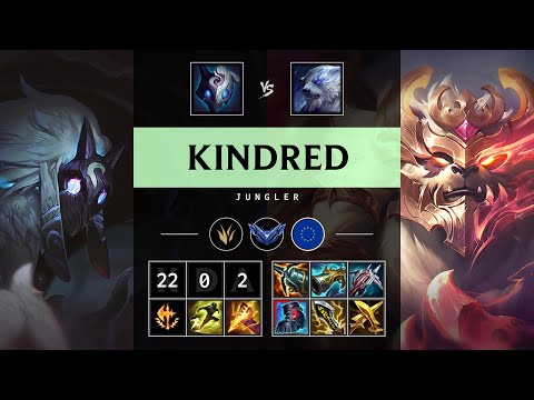 Kindred Jungle vs Volibear - EUW Diamond Patch 25.18
