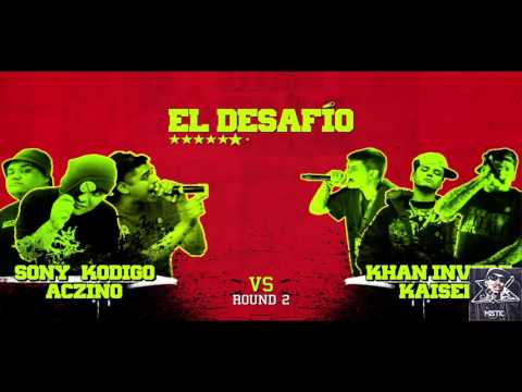 "El Desafio Vol.3" - Khan, Invert y Kaiser Vs Kodigo, Aczino y Sony
