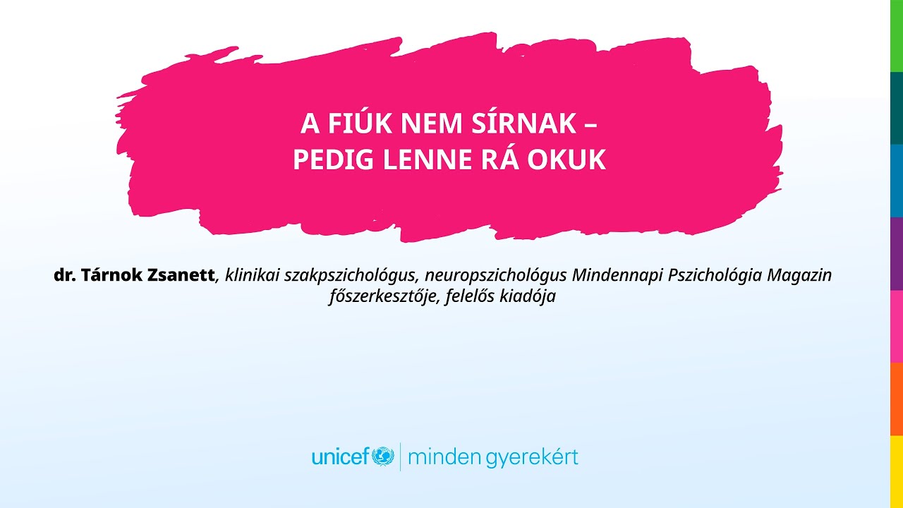 A fiúk nem sírnak - pedig lenne rá okuk