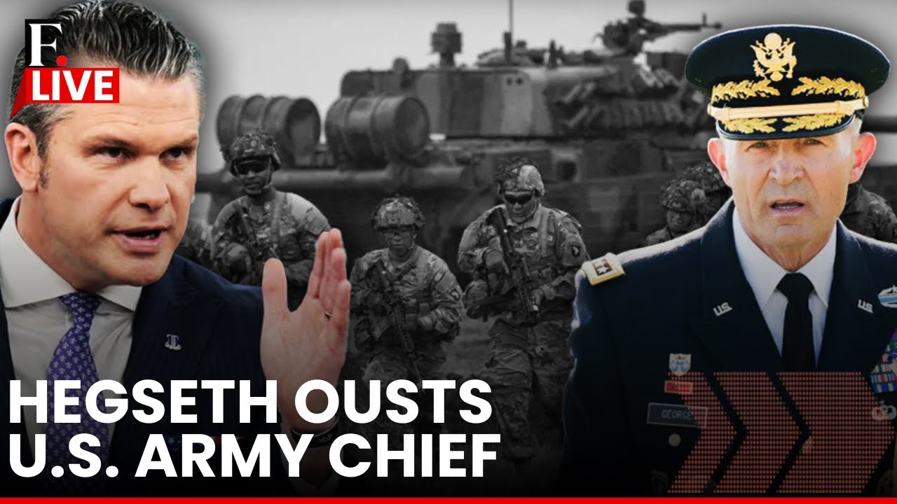 LIVE: US Army Chief Steps Down Amid Reported Pete Hegseth Pressure | US Secretary of War