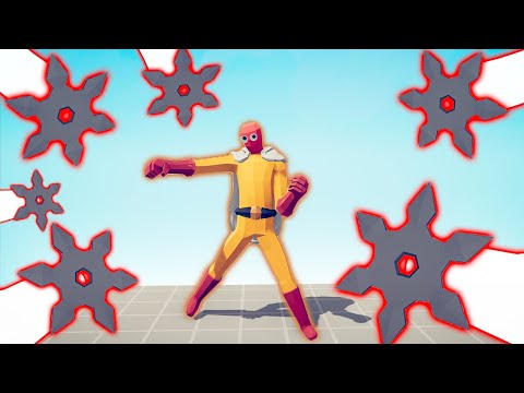 WHO CAN SURVIVE 100x SENSEI SHURIKEN - TABS | Totally Accurate Battle Simulator 2023