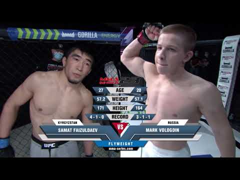MMA Series-23: Time of new heroes - Samat Faizuldaev (Russia) - Mark Vologdin (Russia)