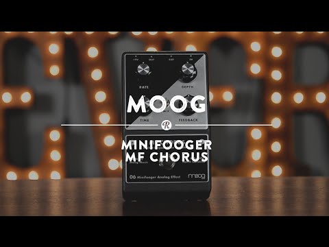 Moog Minifooger MF Chorus 2017 Noir image 2
