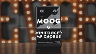 Video thumbnail for Moog Minifooger MF Chorus | Reverb Demo Video by Reverb