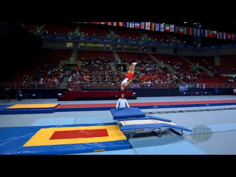 SAMPAIO ROMAO Tiago (POR) - 2017 Trampoline Worlds, Sofia (BUL) - Qualification Double Mini Routine