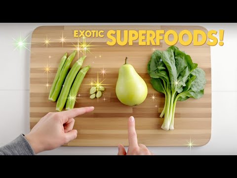 Discover Exotic Fruits and Vegetables: Okra, Chayote, and Pak Choi!