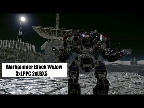 Mechwarrior Online | Black Widow 3xLPPC 2xLBX5 | 1012 Damage 2 Enemies Downed