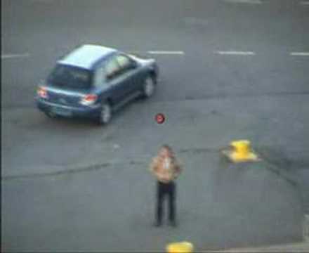 Lasermannen medverkar i reklamkampanj.