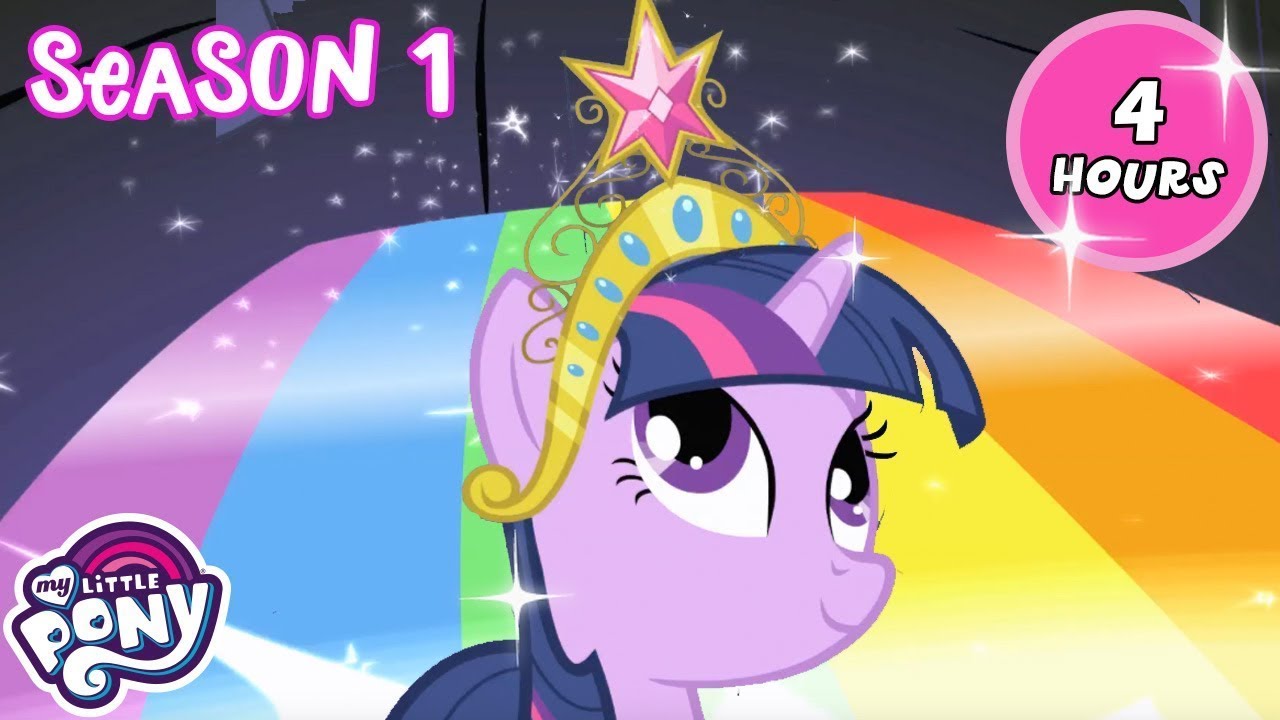 MEGA COMPILAÇÃO DA 1ª TEMPORADA😊🦋💕 | My Little Pony: A Amizade é Mágica | 2 HORAS