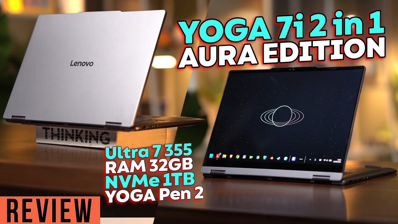 27 Juta Dapet Laptop + Tablet OLED! Review Lenovo Yoga 7i 2in1 Aura Edition