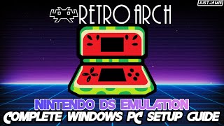 Setting up Nintendo DS with Retroarch Emulation #retroarch #nintendods #emulator