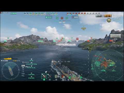 azuma secondaries (WoWs)