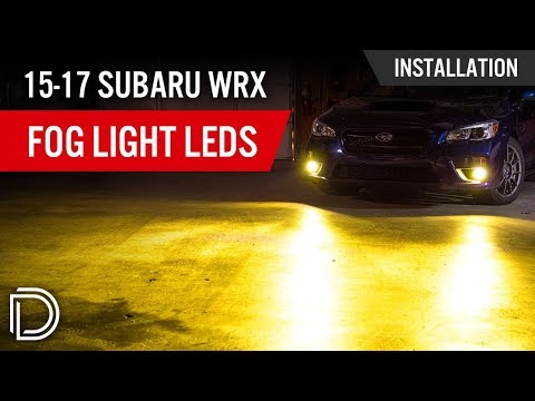 How to Install 2015-2017 Subaru WRX Fog LEDs | Diode Dynamics