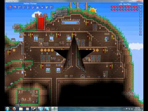 Terraria Mountain House