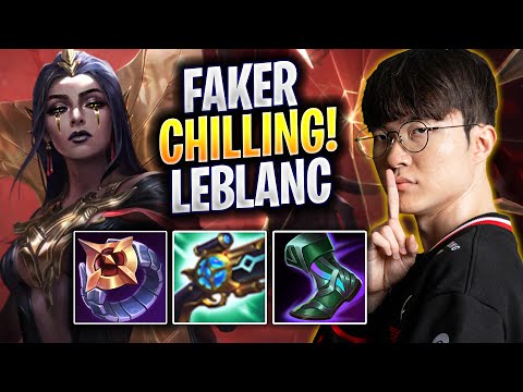 FAKER CHILLING WITH LEBLANC! - T1 Faker Plays Leblanc MID vs Yone! | Season 2025