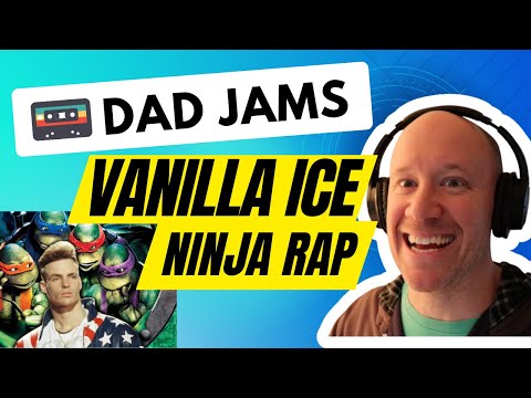 DAD REACTS to VANILLA ICE - NINJA RAP (official Dad Jams Score)