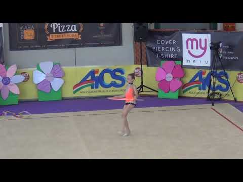 Emma Agnelli cerchio - Nazionali AICS Lucca 2018