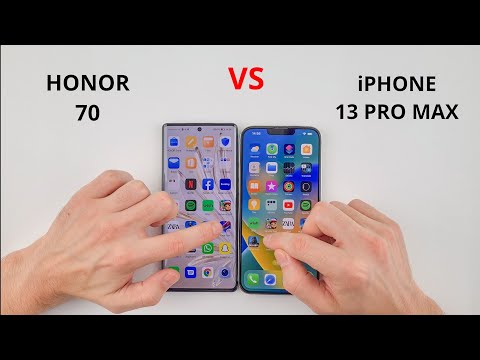 Honor 70 vs iPhone 13 Pro Max | SPEED TEST