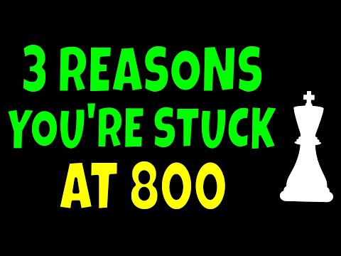 How to get past 800 quickly! Beginner chess tips - Get better at chess & Improve your chess strategy