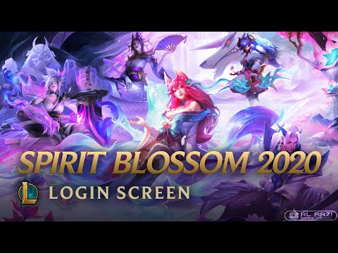 Spirit Blossom 2020 | Login Screen - League of Legends [4K 60fps Animated Splash Art]