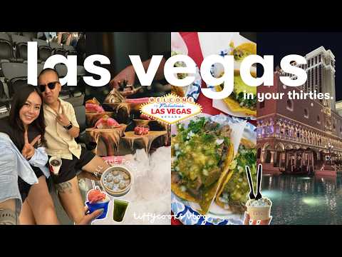 vegas in your thirties *basically just a food diary* 🍲 🍣 🍕🥟 | a weekend getaway, best tacos ever!