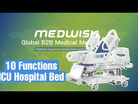 AG-BR006 Ten Functions Electric ICU Hospital Bed