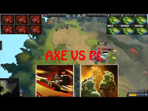 AXE+PASIVE VS PL+PASIVE | NO ITEM, FULL TARAS, FULL ETHEREAL BLADE