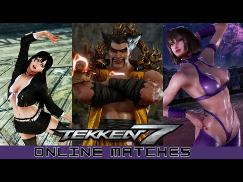 Sparring with Homies! Holding our own against Rikishin (somewhat)! | Tekken 7 Online Matches