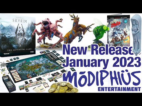 Modiphius New Releases - January 2023