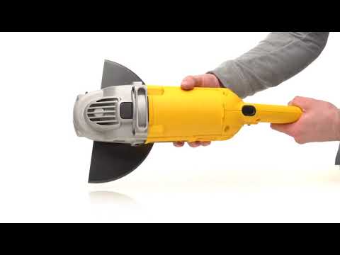 Угловая шлифмашина DeWALT DWE492 (болгарка) - мощный инструмент Угловая шлифмашина DeWALT DWE492 (болгарка) - мощный инструмент