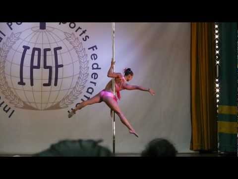 Alesia Plescova @ IPSF world pole sport championships 2012
