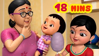 பாட்டி பாட்டி  செல்ல  பாட்டி | Tamil Rhymes for Children | Infobells