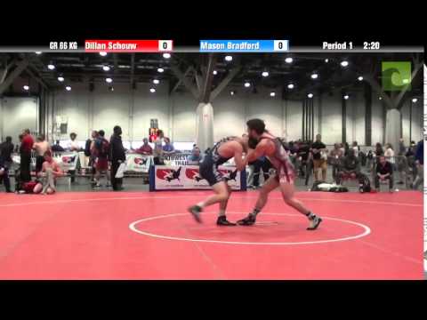 Greco GR 66 KG - Dillan Schouw vs. Mason Bradford