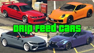 GTA 5 - Tuners DLC - ALL Drip Feed Cars (Prices &amp; Real Life Counterparts)
