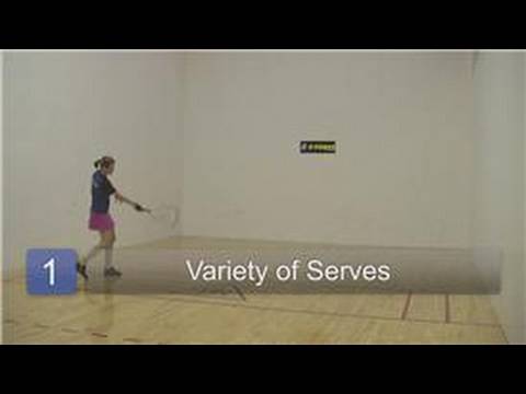 Racquetball : Racquetball Serving Tips