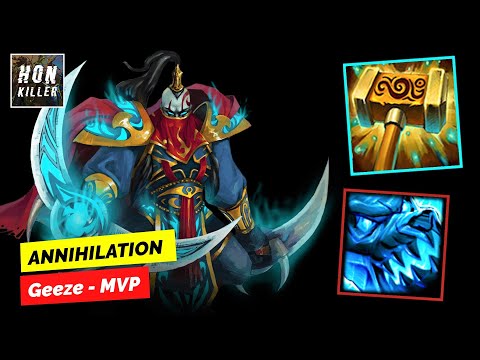 HoN Magebane MOCK OF BRILLIANCE with FROSTWOLF'S SKULL - MVP