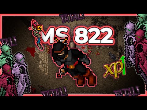 MS 822 Hunt Solo Netherworld (Prey Atk) 9kk/h Raw + 1.2kk Profit - Tibia Hunt [15.12]