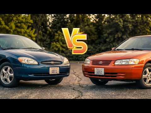 Thumbnail for Toyota Camry vs Ford Taurus: Which One Was Actually the Better Family Car? by Toyota Camry (XV20), Toyota, Toyota Camry, Car, Sedans, Ford Taurus, Ford Taurus (third generation)