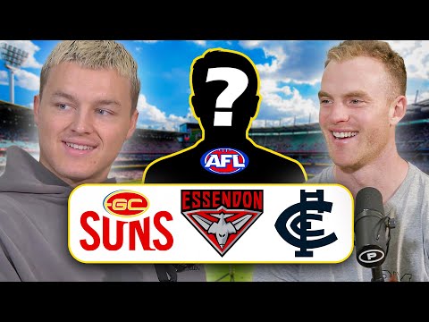GUESS THE AFL PLAYER JOURNEY ft Jack Ginnivan and Tom Mitchell
